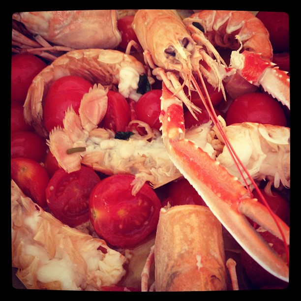 scampi pomodori