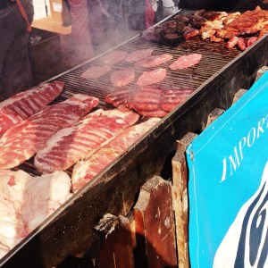 Churrascão argentino com Quilmes