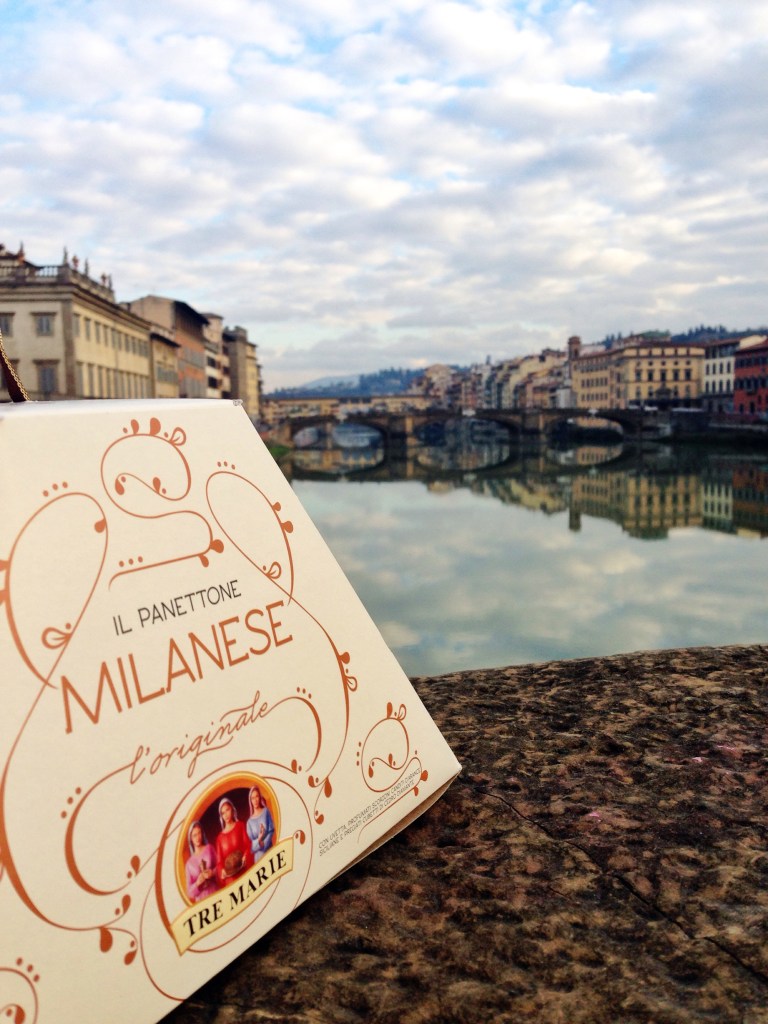 O panettone é de Milão, mas tem em todo lugar - como na linda Florença