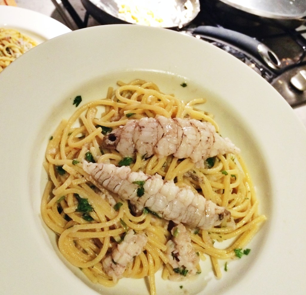 Spaghetti alla chitarra alle canocchie - by Simone Tortini