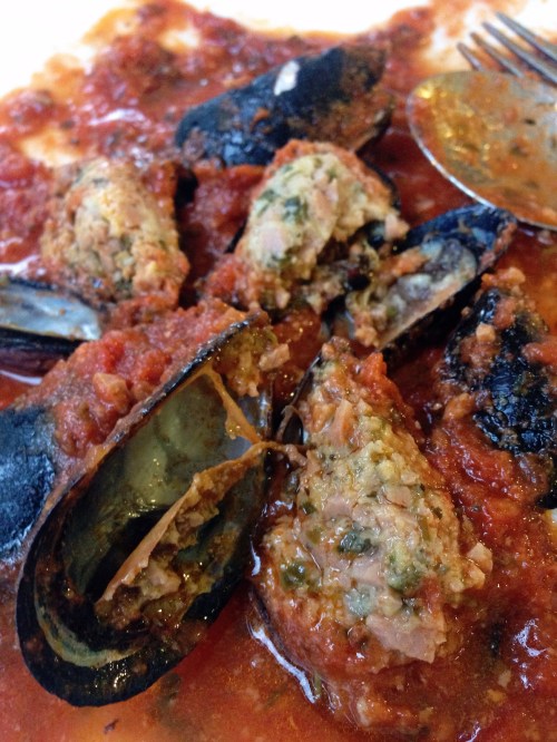 Muscoli ripieni da Locanda La Lucciola