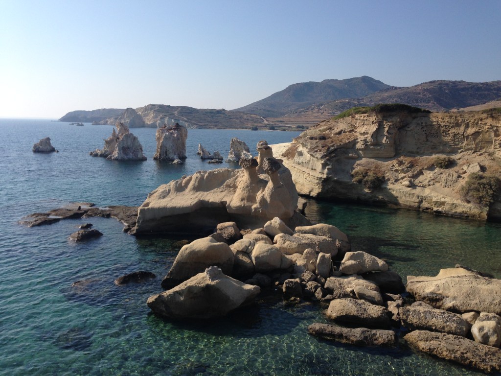 Kimolos - ilha em frente a Milos